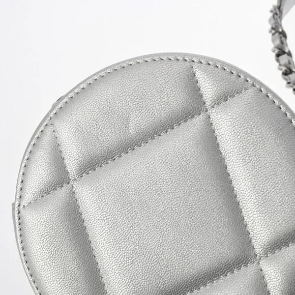 Chanel Matrasse 19 Round Chainshoulder #122525C24B - Picture 10 of 12